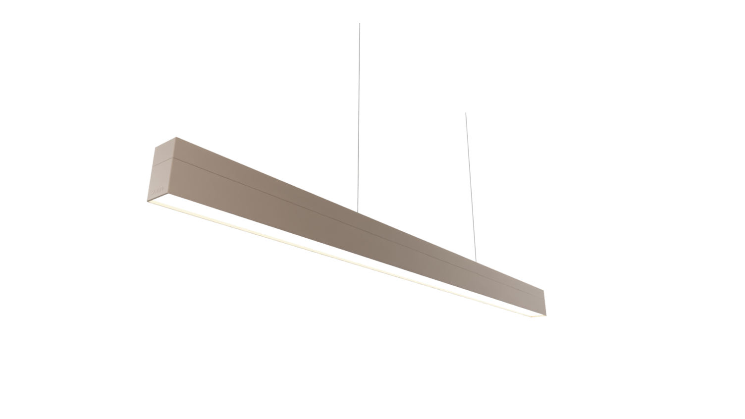 Lineare LED-Leuchte PALADIO PRISM zur Modernisierung bestehender Lichtbänder im Bestand.