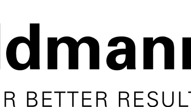 The Waldmann lighting manufacturer’s logo features black lettering with a black square containing a white ‘W’ inside, positioned above the end of the name. Below this, on the next line, is the slogan "Light for better results". | © Waldmann Group