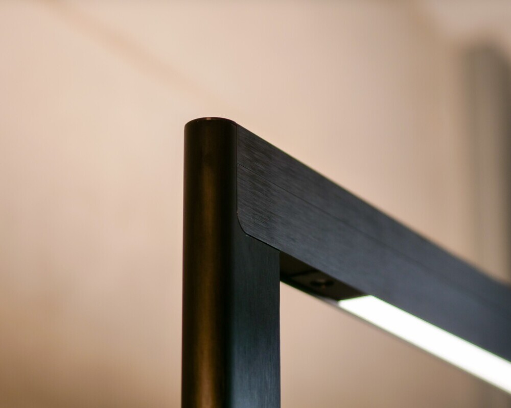 Hochwertige Materialität und Linienführung Hochwertige Materialität und Linienführung