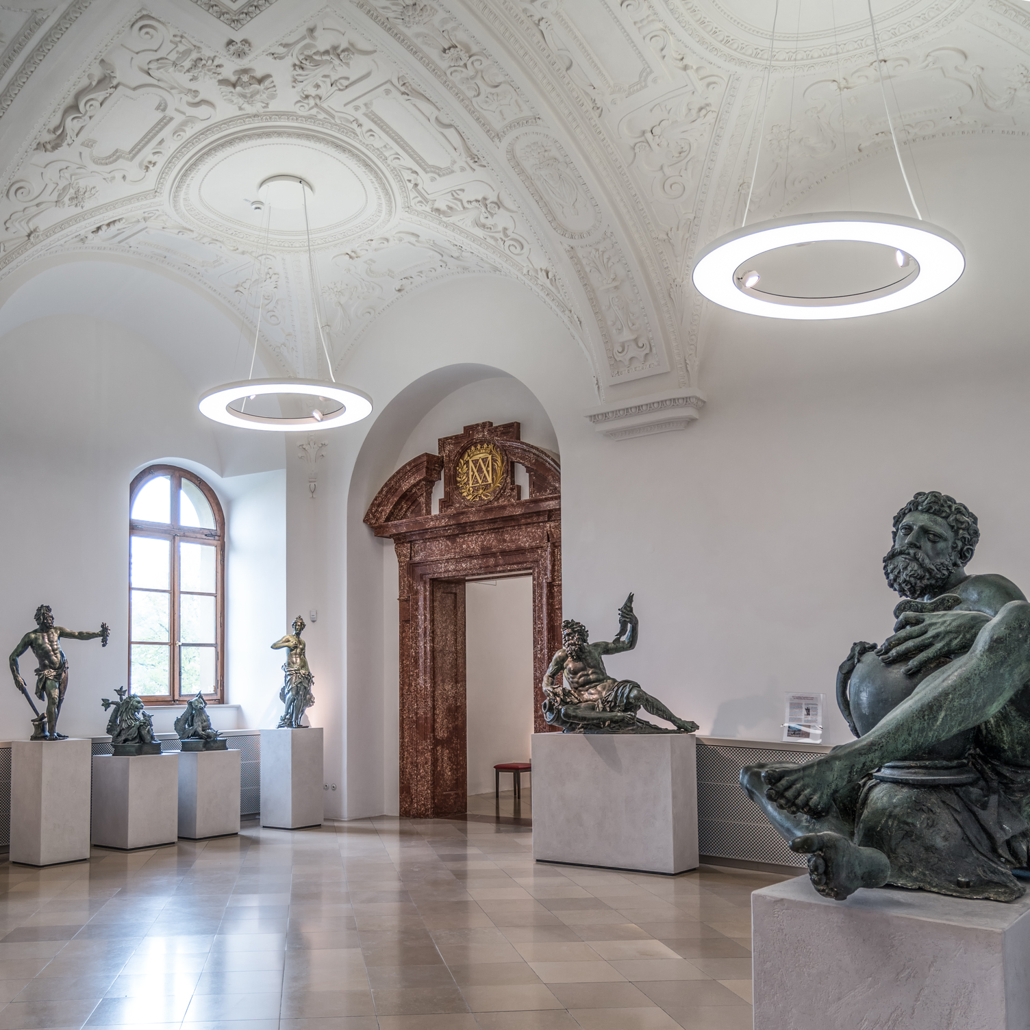 Bronzesäle der Residenz München, Bayerische Schlösserverwaltung