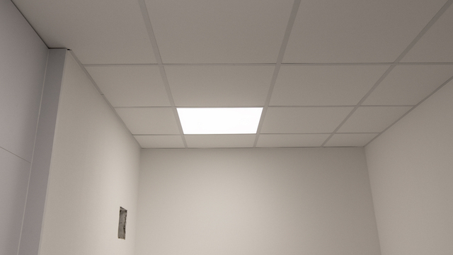Rasterleuchte für Behandlungszimmer | © SATTLER Lighting