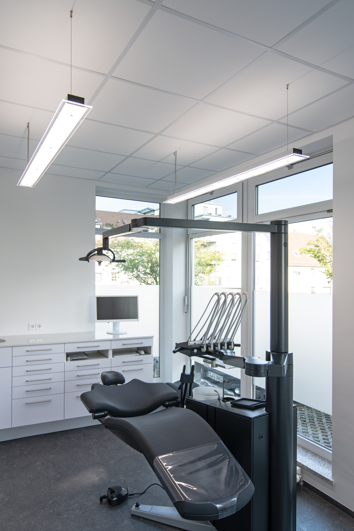 Beleuchtung Zahnarztstuhl | © SATTLER Lighting