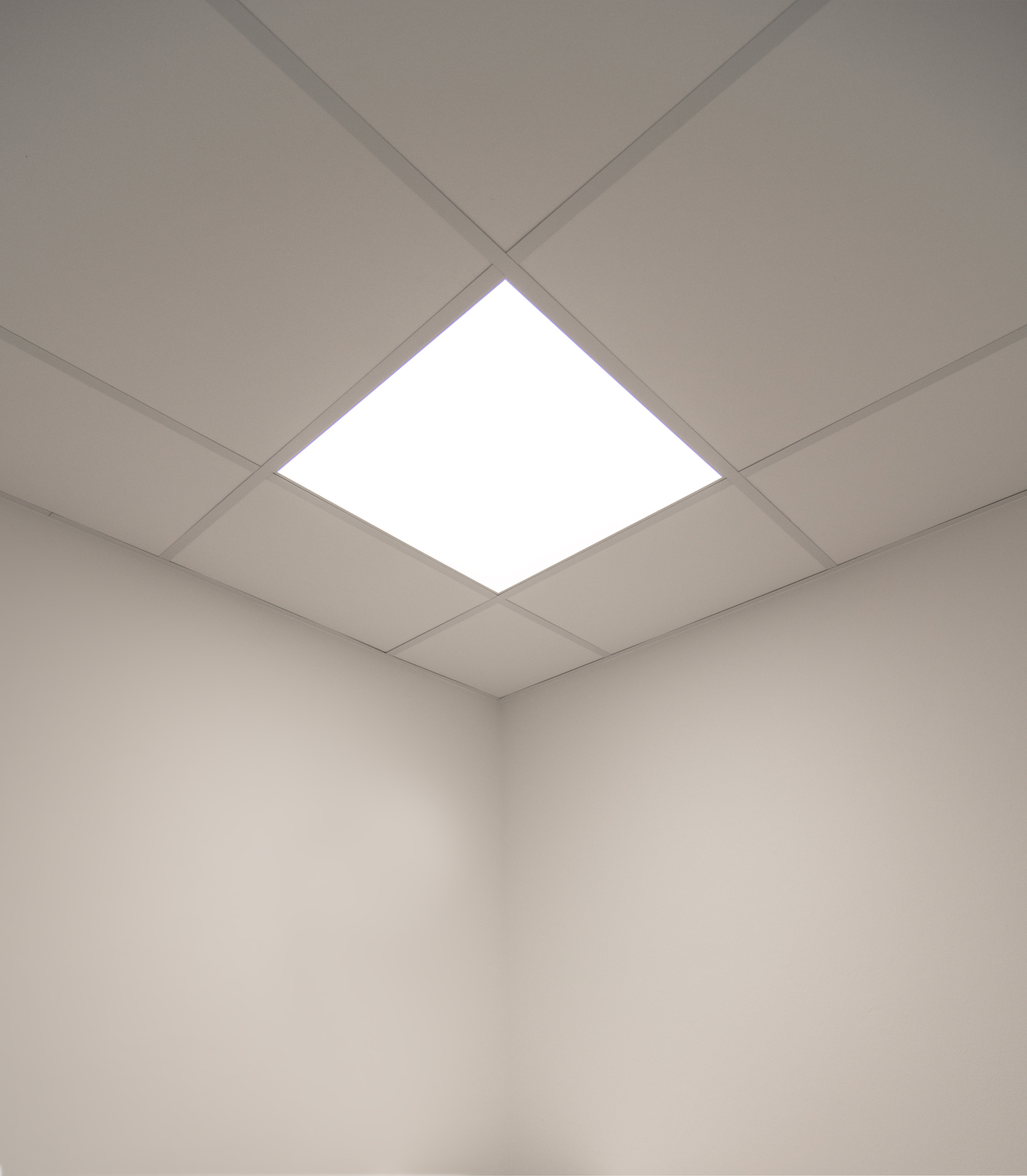 Viereckige Rasterleuchte | © SATTLER Lighting