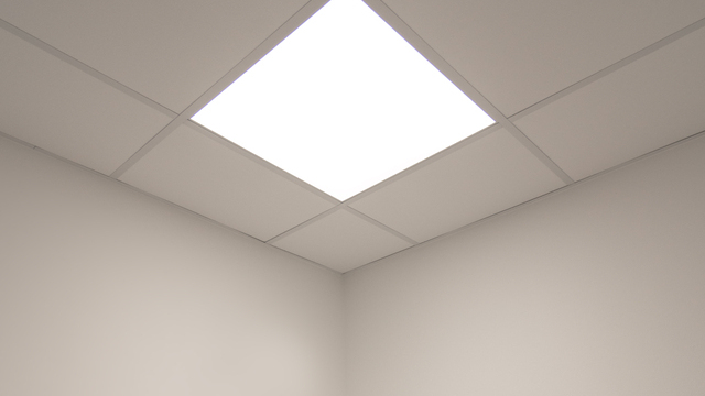 Viereckige Rasterleuchte | © SATTLER Lighting